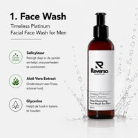 Daily Men's Skincare Trio: Cleanse, Exfoliate & Hydrate