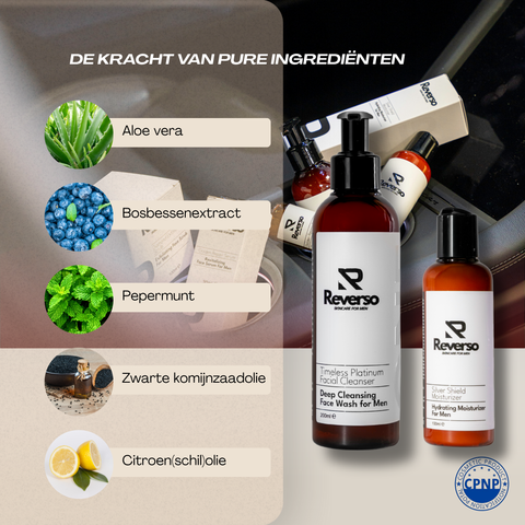 Essential Men's Skincare Set: Clean & Protect