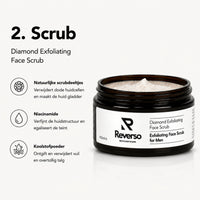 Daily Men's Skincare Trio: Cleanse, Exfoliate & Hydrate