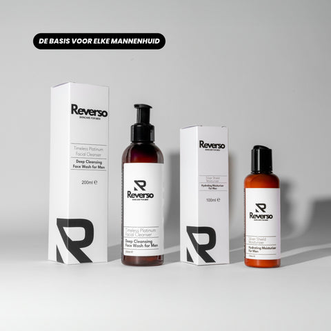 Essential Men's Skincare Set: Clean & Protect