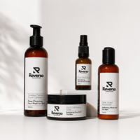 Signature Men's Skincare Set: Cleanse, Exfoliate, Repair & Hydrate